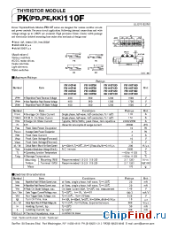 Datasheet PE110F120 manufacturer SanRex